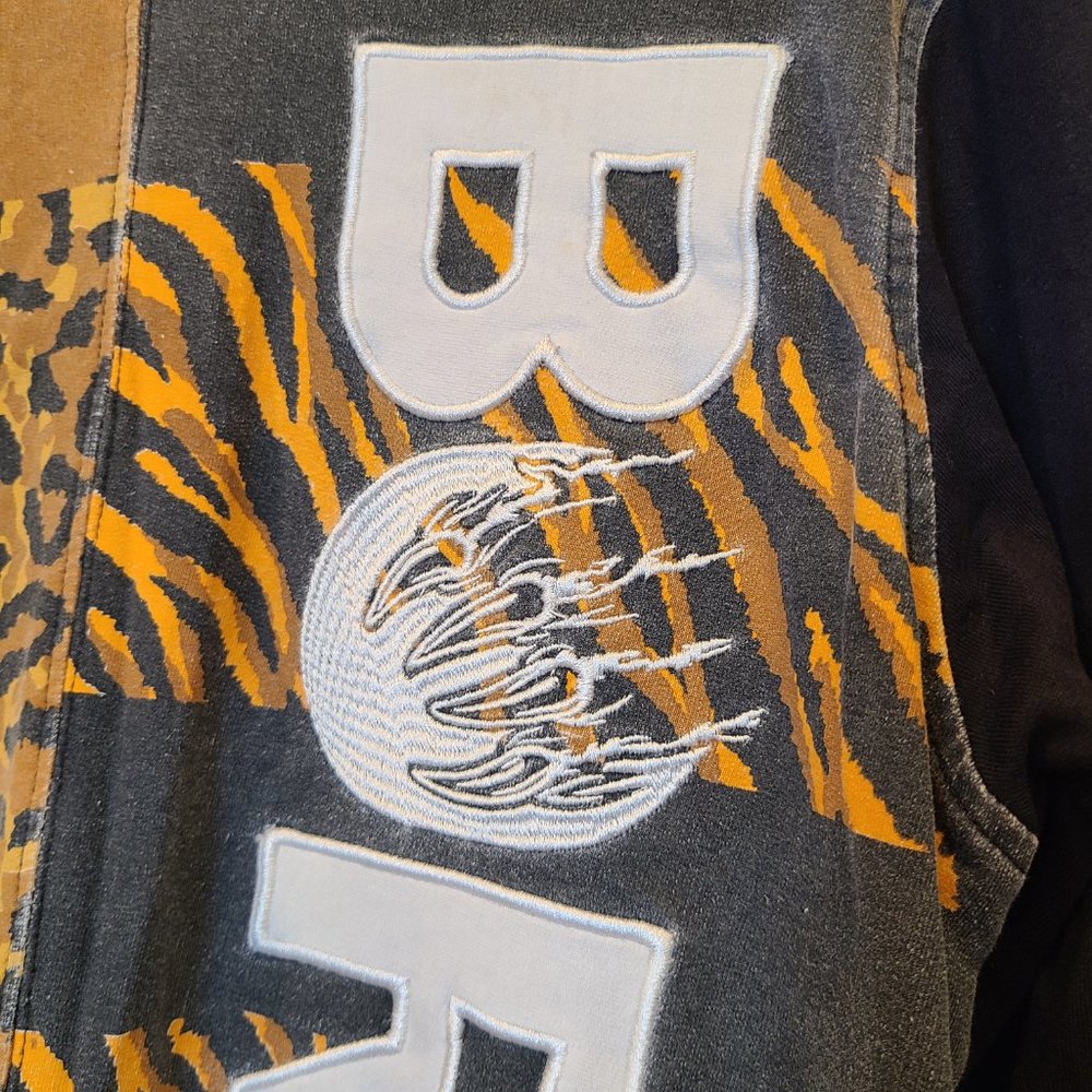 Born Fly Men's Multicolor Patchwork Sweatshirt - image 2